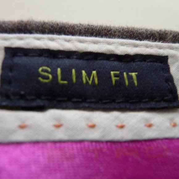 ETRO ITALY SLIMFIT CHINO TROUSERS TAUPE COLOR COTTON WITH JACQUARD MOTIF SIZE 38 - Picture 3 of 8